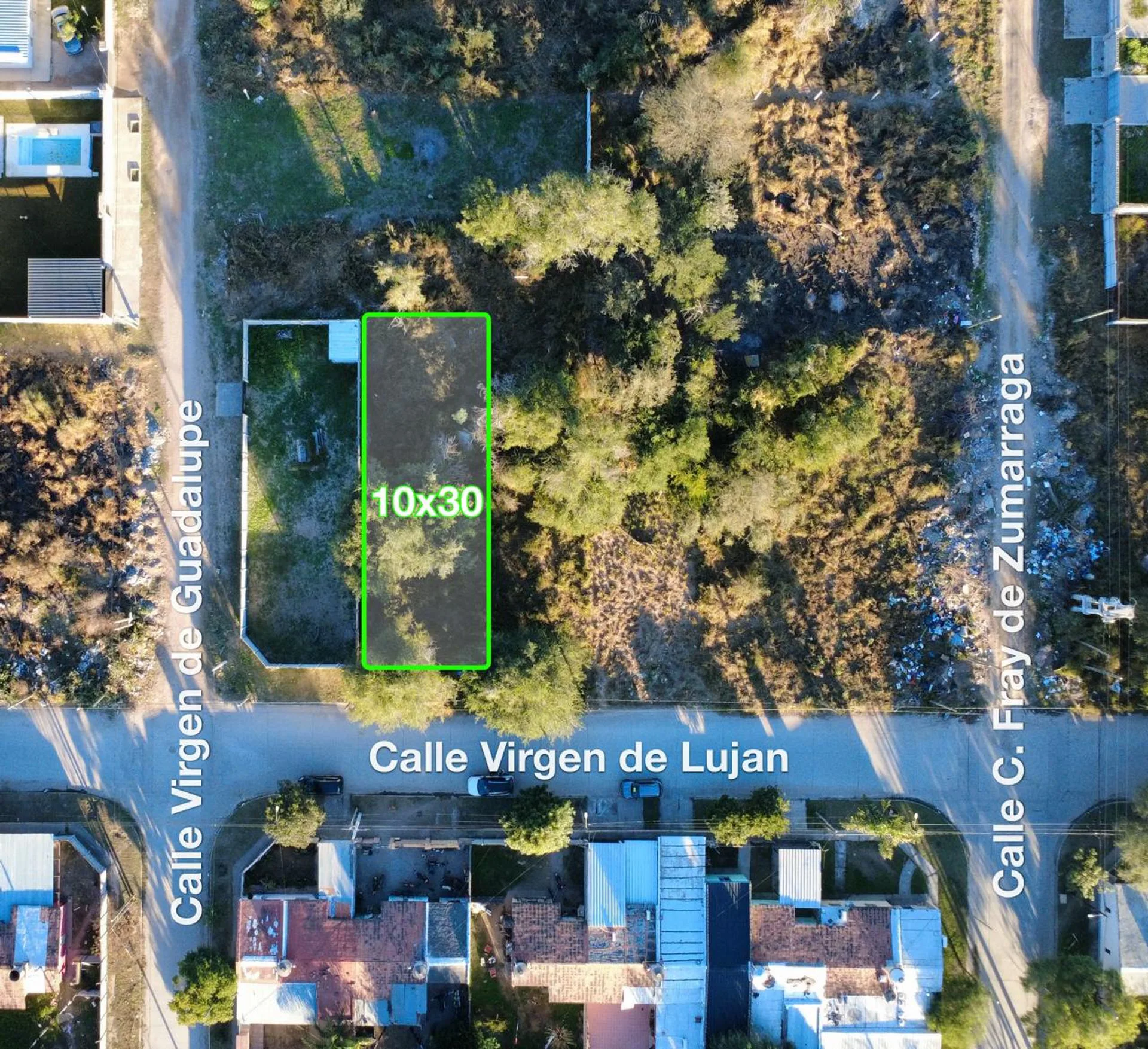 VENTA TERRENO 300M2 EN BARRIO VIRGEN DE GUADALUPE foto 2