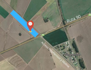 Venta 2 Hectáreas de campo Ruta 90 altura acceso Stephenson/Molina foto 2