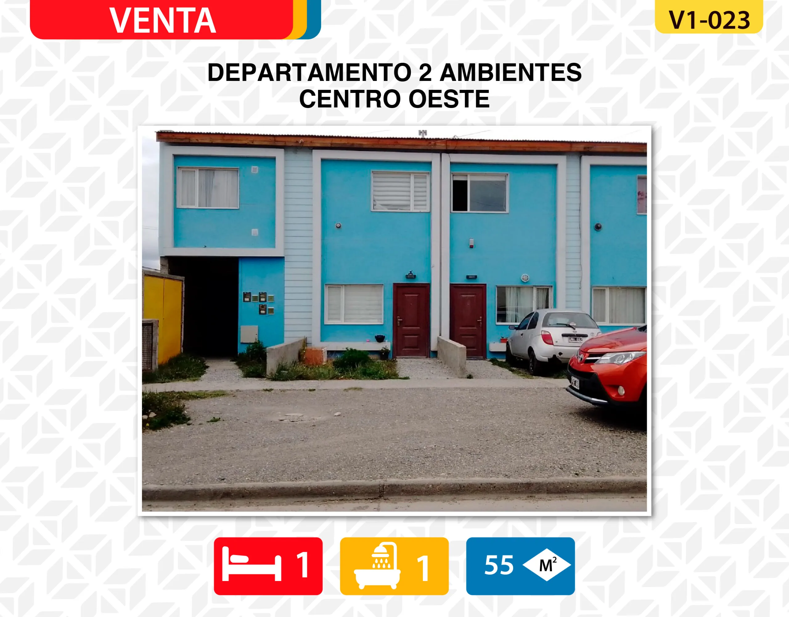 Departamento 2 Ambientes – Barrio Centro Oeste foto 2