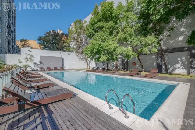 Departamento en venta de 2 amb c/cochera y amenities en Almagro.