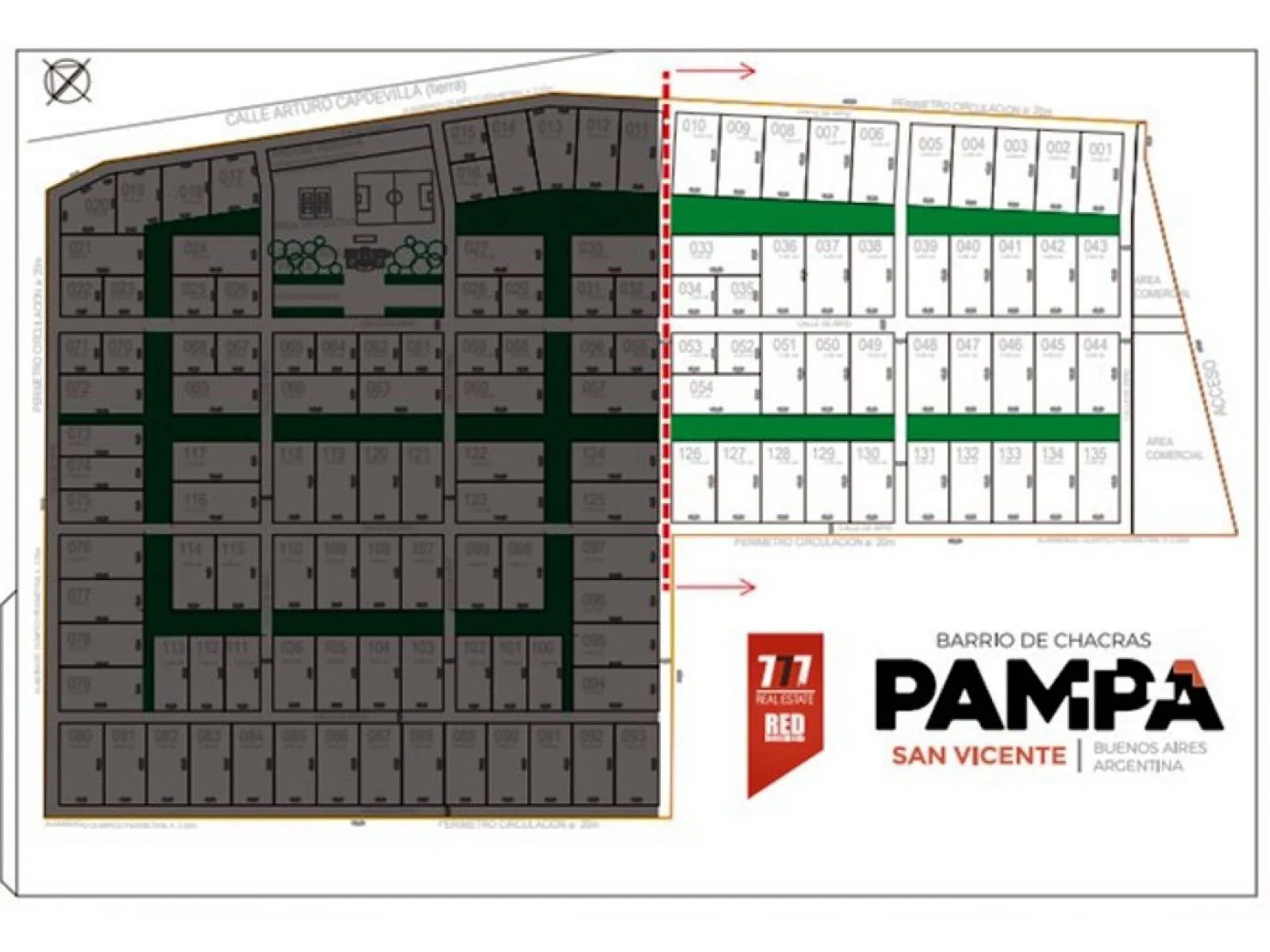 LOTES EN VENTA EN B PRIVADO DE CHACRAS PAMPA DE SAN VICENTE DE 2500 a 5000 m2 foto 5