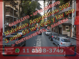 NUEVO PRECIO - Departamento en Venta en Caballito 3 ambientes 55 m2 contrafrente – Malvinas Argentinas 300 foto 1