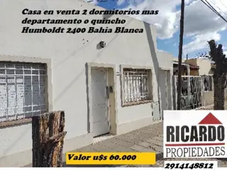 Vendo casa mas departamento foto 1