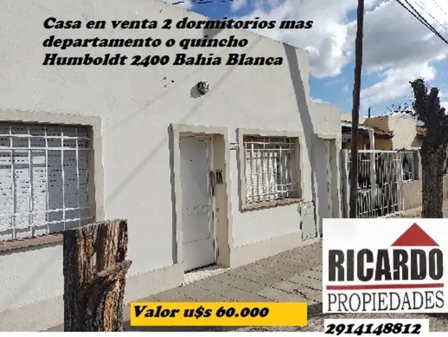 Vendo casa mas departamento
