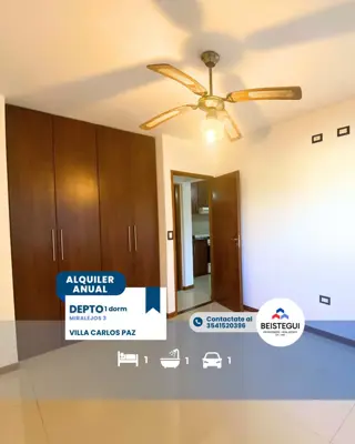 Alquiler anual Dpto 1 dorm centrico foto 5
