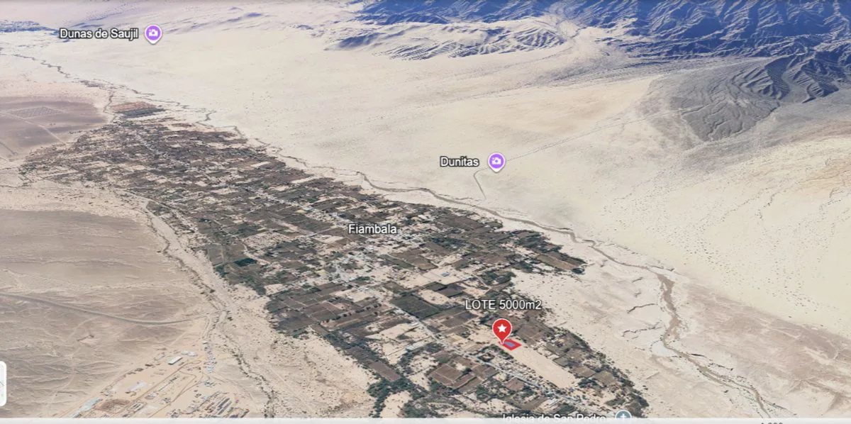 VENTA LOTE 5.000 m2 Fiambalá Catamarca foto 3