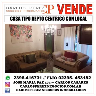 VENTA DE CASA CÉNTRICA CON LOCAL. foto 1