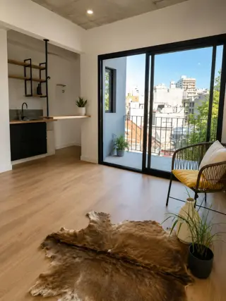 MONOAMBIENTE A ESTRENAR TERRAZA PRIVADA Y BALCON foto 2