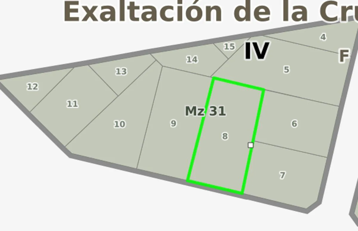 Lote de 800 m² - EXALTACION DELA CRUZ foto 5